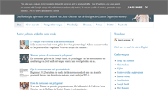 Desktop Screenshot of mormonisme.nl